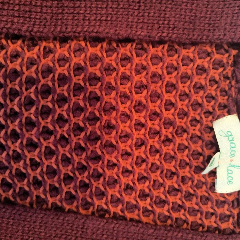 ✨ 3 for‎ $15 SALE ✨Grace & Lace cardigan - Sz Medium - Picture 3 of 5